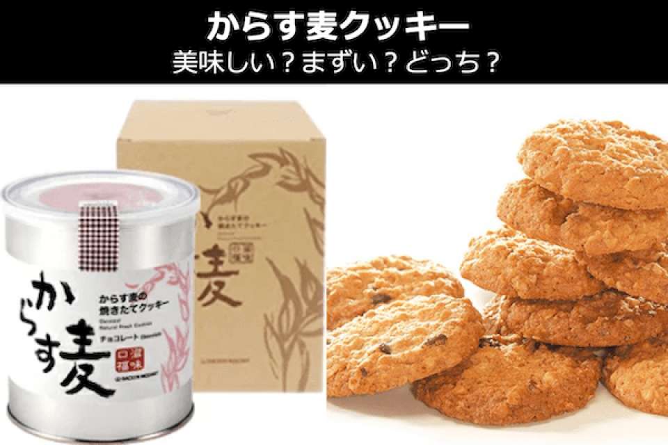 【からす麦クッキー】美味しい？まずい？どっち？人気投票！広島県のお土産＆名物