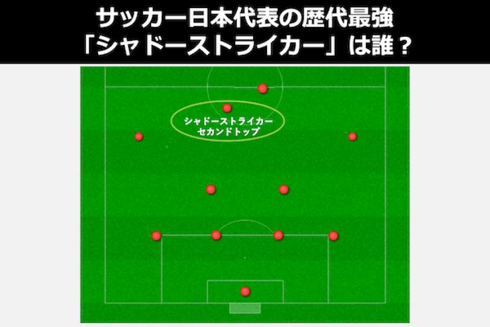 サッカー日本代表の歴代最強「シャドーストライカー (セカンドトップ)」は誰？ST人気投票ランキング！