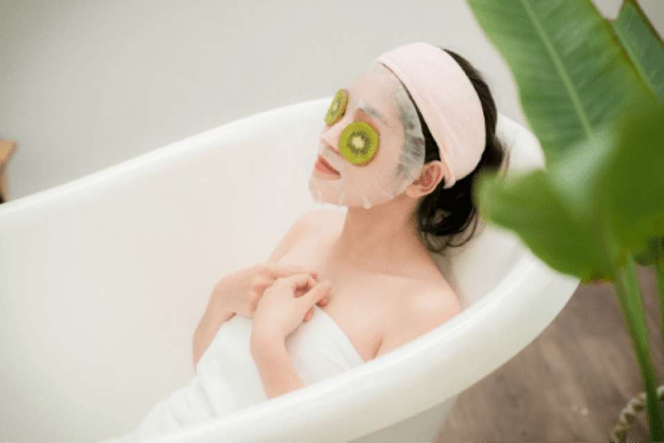 【フェイスマスクをするタイミング】入浴中