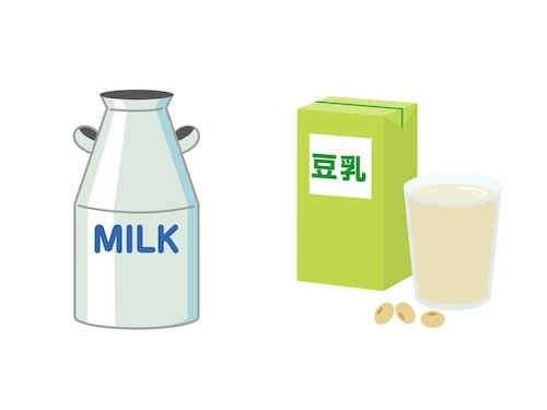 牛乳と豆乳の違いとは？