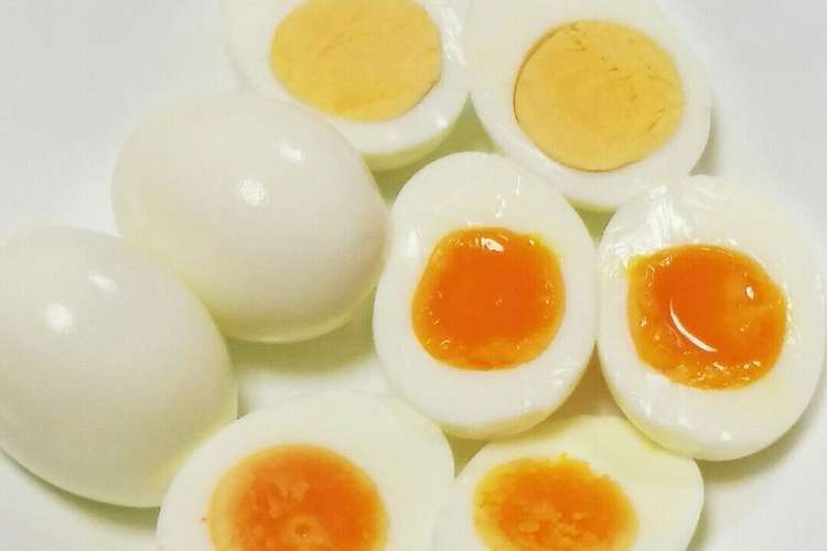 【ゆで卵vs温泉卵】ゆで卵の特徴