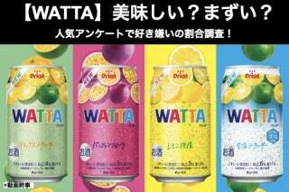 【WATTA】美味しい？まずい？どっち？人気アンケートで好き嫌いの割合調査！