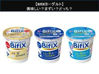 【BifiXヨーグルト】美味しい？まずい？どっち？人気アンケートで好き嫌いの割合調査！