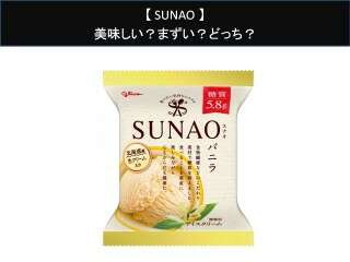 【SUNAO】美味しい？まずい？どっち？人気アンケートで好き嫌いの割合調査！