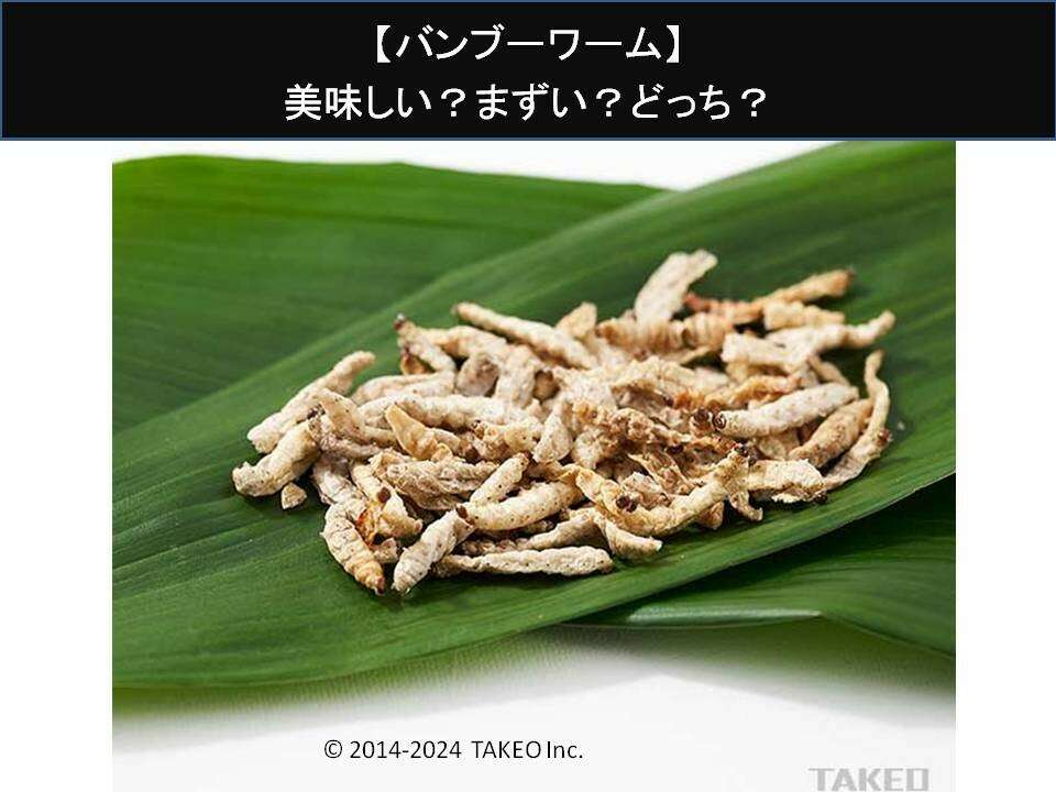 【バンブーワーム】美味しい？まずい？昆虫の味をアンケートで好き嫌い割合調査！