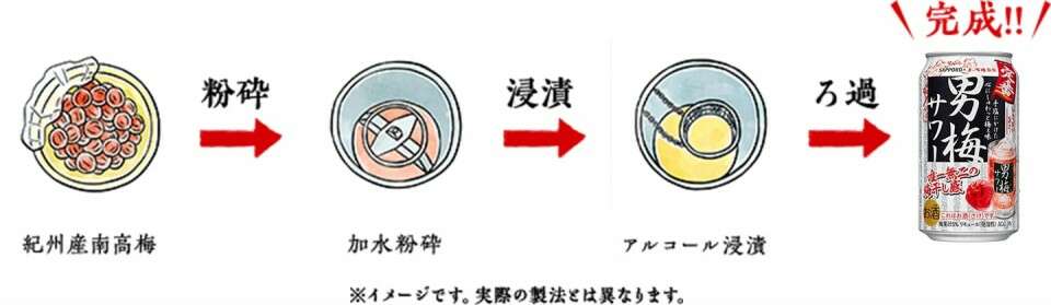  男梅サワーの特徴