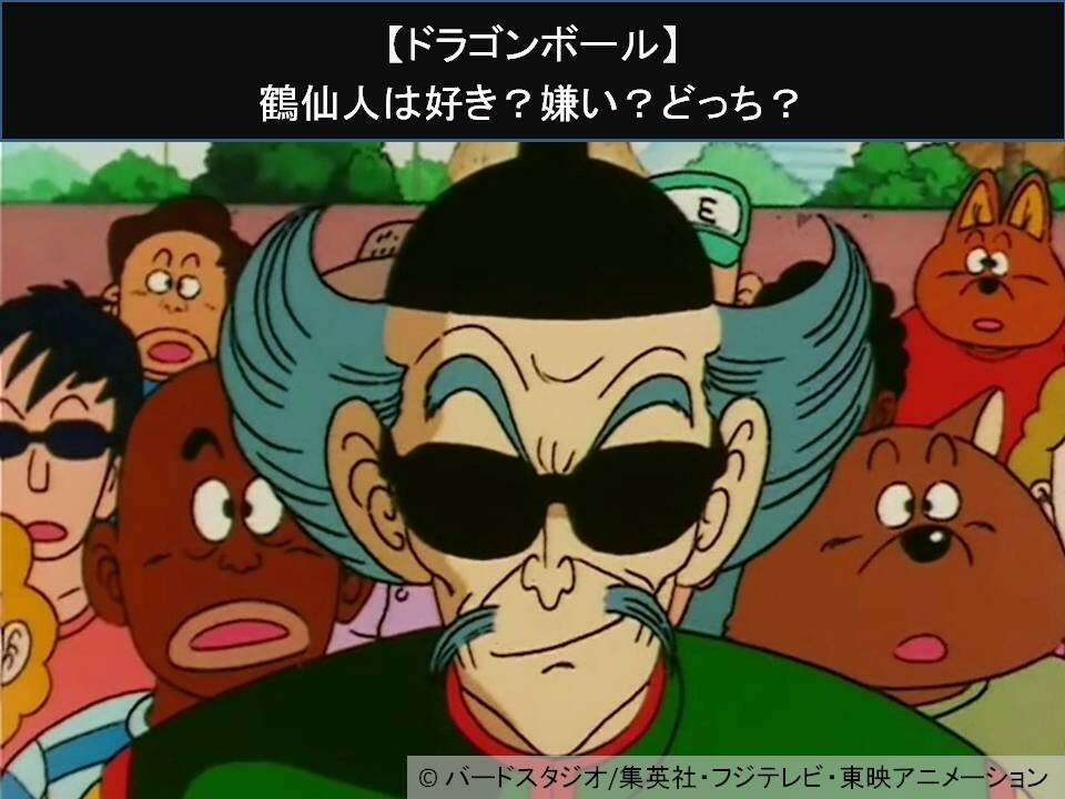 【ドラゴンボール】鶴仙人は好き？嫌い？どっち？人気アンケート調査！